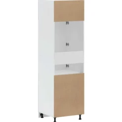 vidaXL Keukenkast Lucca bewerkt hout oud houtkleurig