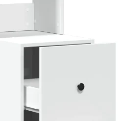 vidaXL Keukenkast 35x50x180 cm bewerkt hout wit