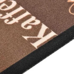 vidaXL Keukenmat wasbaar Coffee 45x150 cm bruin