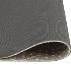 vidaXL Keukenmat wasbaar geruit 45x150 cm fluweel