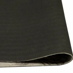 vidaXL Keukenmat wasbaar koffieprint 45x150 cm fluweel grijs