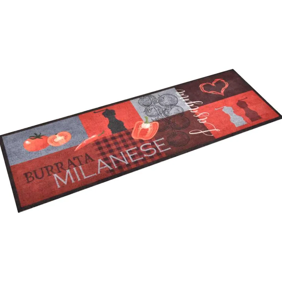 vidaXL Keukenmat wasbaar Tomatoes 45x150 cm