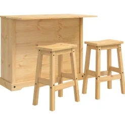 vidaXL Keukenopslag 2 st Honing Wax 112 x 77 x 90 cm