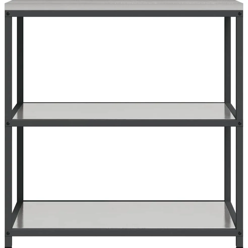 vidaXL Keukenplankeenheid HATTEM Zilverkleurig 90 x 50 x 92 cm Staal