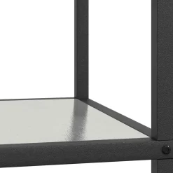 vidaXL Keukenplankeenheid HATTEM Zilverkleurig 90 x 50 x 92 cm Staal
