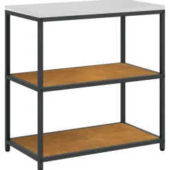 vidaXL Keukenplankeenheid HATTEM Roestig 90 x 50 x 92 cm Staal