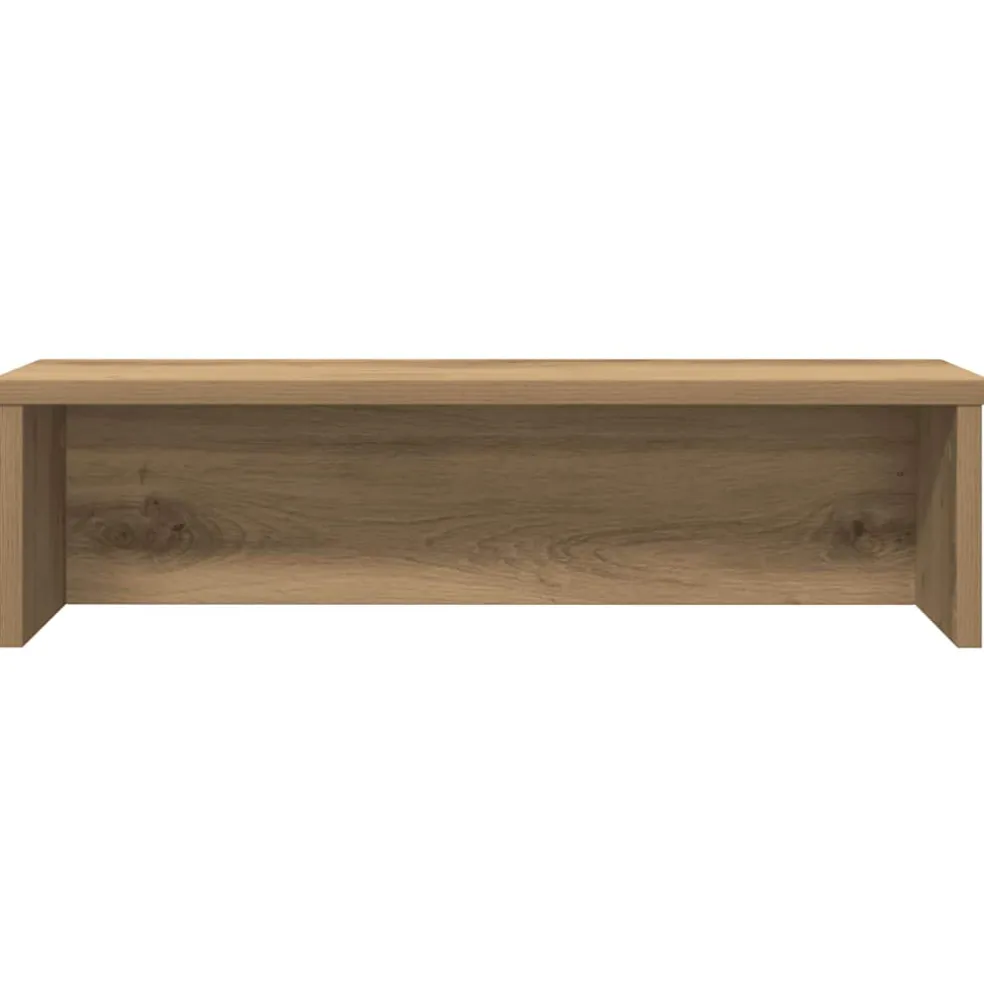 vidaXL Keukenrekken stapelbaar 2 st 50x15x16 cm artisanaal eikenkleur