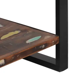 vidaXL Keukenrek Multikleur en Zwart 80 x 40 x 160 cm