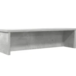 vidaXL Keukenrek stapelbaar 50x15x16 cm bewerkt hout betongrijs