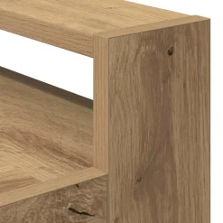 vidaXL Keuken Trolley artisanaal eikenkleurig 60 x 45 x 80 cm