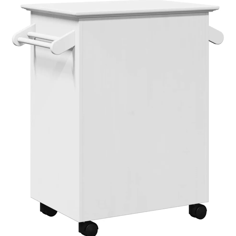 vidaXL Keukentrolley BODO 72x45x80 cm wit