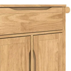 vidaXL Keuken Trolley FLORO Wasbruin 72,5 x 45 x 80 cm