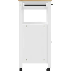 vidaXL Keukentrolley MONZA 60x40x88,5 cm massief grenenhout