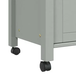 vidaXL Keukentrolley MONZA 60x40x88,5 cm massief grenenhout