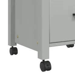 vidaXL Keukentrolley MONZA 48x40x88,5 cm massief grenenhout