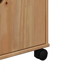 vidaXL Keukentrolley OTTA 59x45x80 cm massief grenenhout