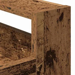 vidaXL Keuken Trolley Oud hout 60 x 45 x 80 cm Bewerkt hout