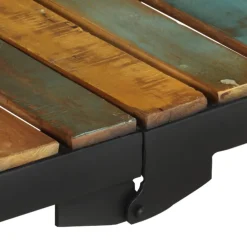 vidaXL Keukentrolley 87x36x81 cm massief gerecycled hout