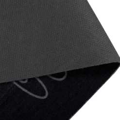 vidaXL Keuken Vloerkleed Zwart 180 x 60 cm 100% Polyamide Wasbaar
