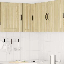 vidaXL Keukenwandhoekkast Lucca bewerkt hout sonoma eikenkleurig