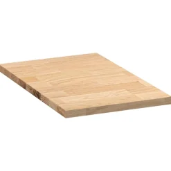 vidaXL Keuken werkblad rechthoekig 40x63,5x2,7 cm massief eikenhout