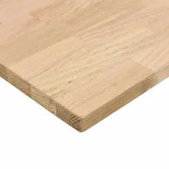 vidaXL Keuken werkblad rechthoekig 40x63,5x2,7 cm massief eikenhout