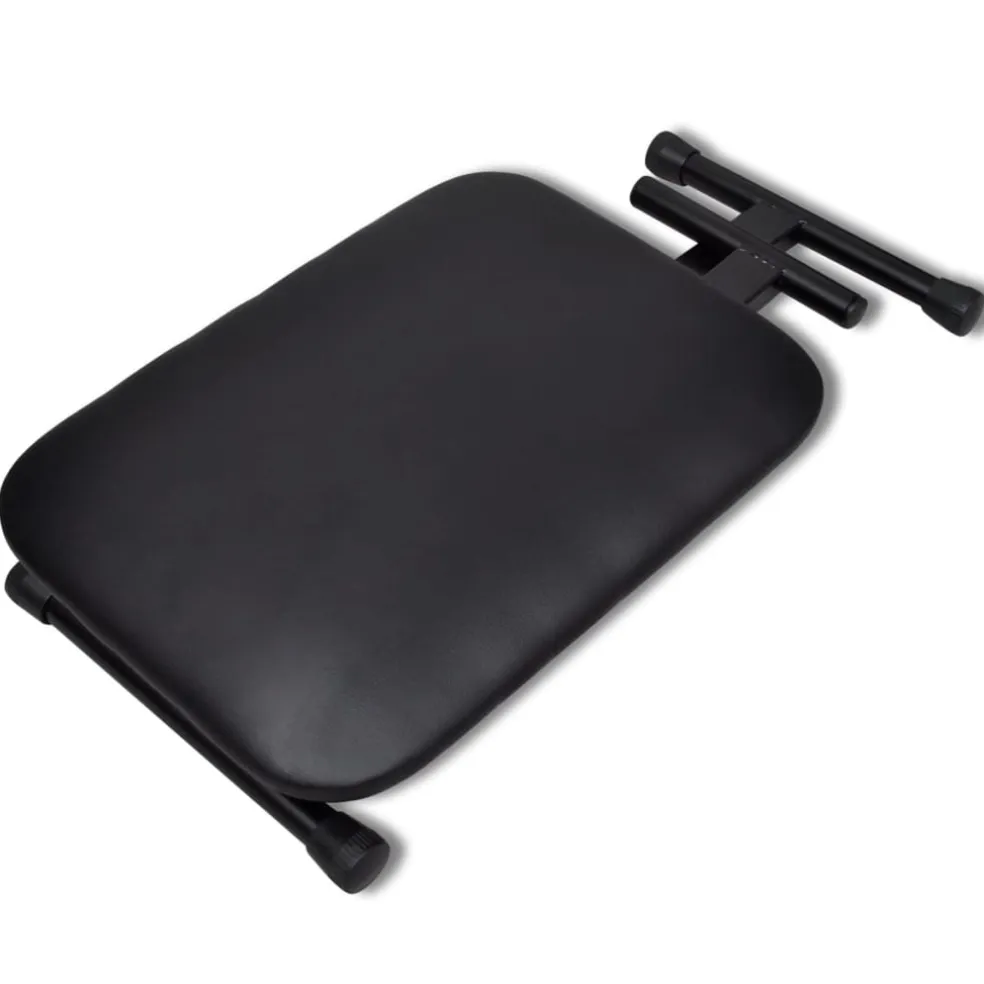 vidaXL Keyboardstandaard en -kruk verstelbaar