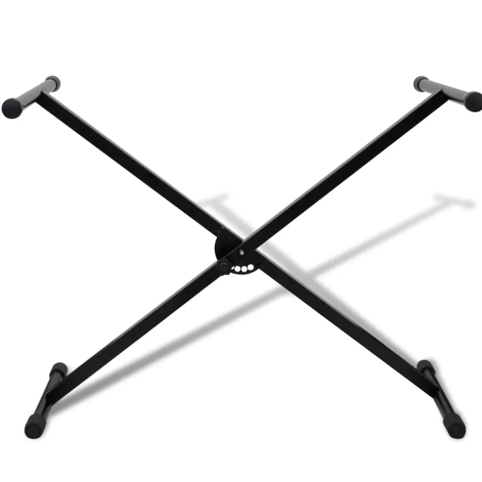 vidaXL Keyboardstandaard en -kruk verstelbaar