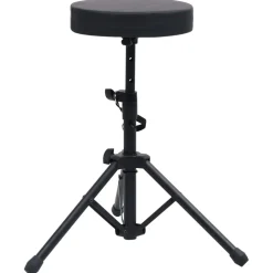 vidaXL Keyboardstandaard en -kruk zwart