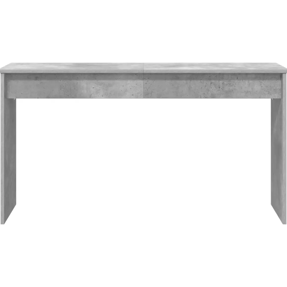 vidaXL Keyboardstand Beton Grijs 120 x 32 x 64 cm Bewerkt hout