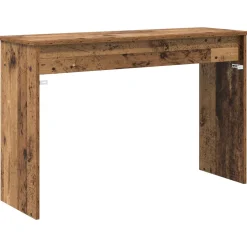 vidaXL Keyboardstand Oudhout 100 x 32 x 64 cm Bewerkt hout