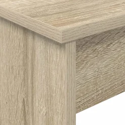 vidaXL Keyboardstand Sonoma Eiken 100 x 32 x 64 cm Bewerkt hout