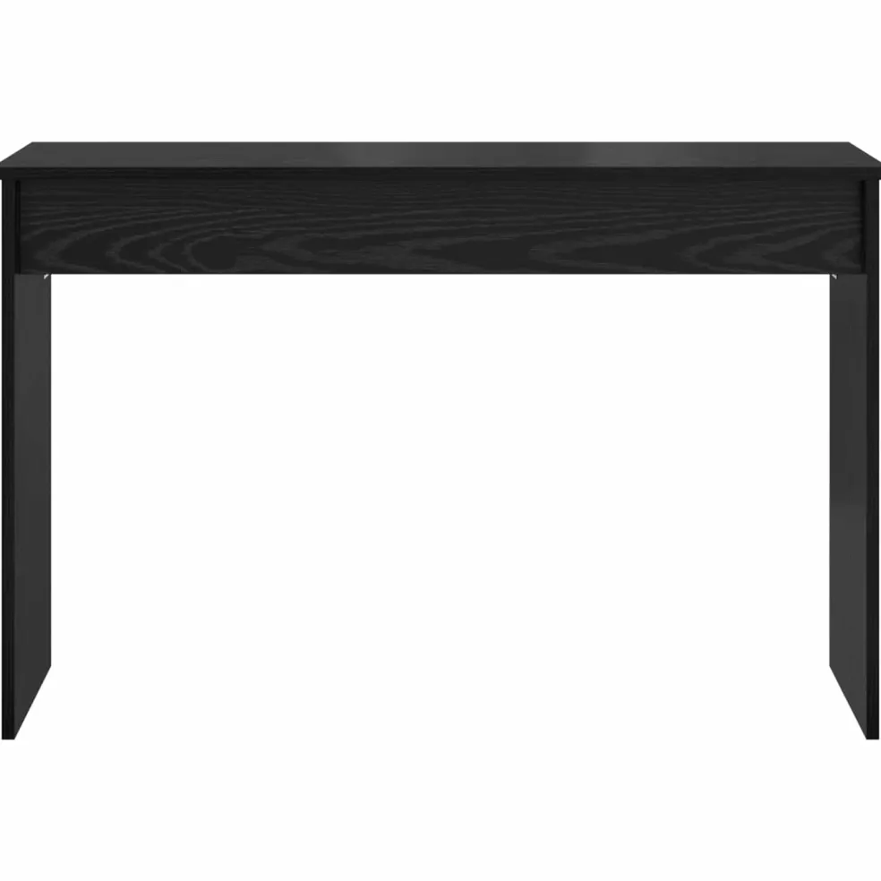 vidaXL Keyboardstand Zwart Eiken 100 x 32 x 64 cm Bewerkt hout