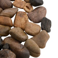 vidaXL Kiezelstenen gepolijst 2-5 cm 10 kg meerkleurig