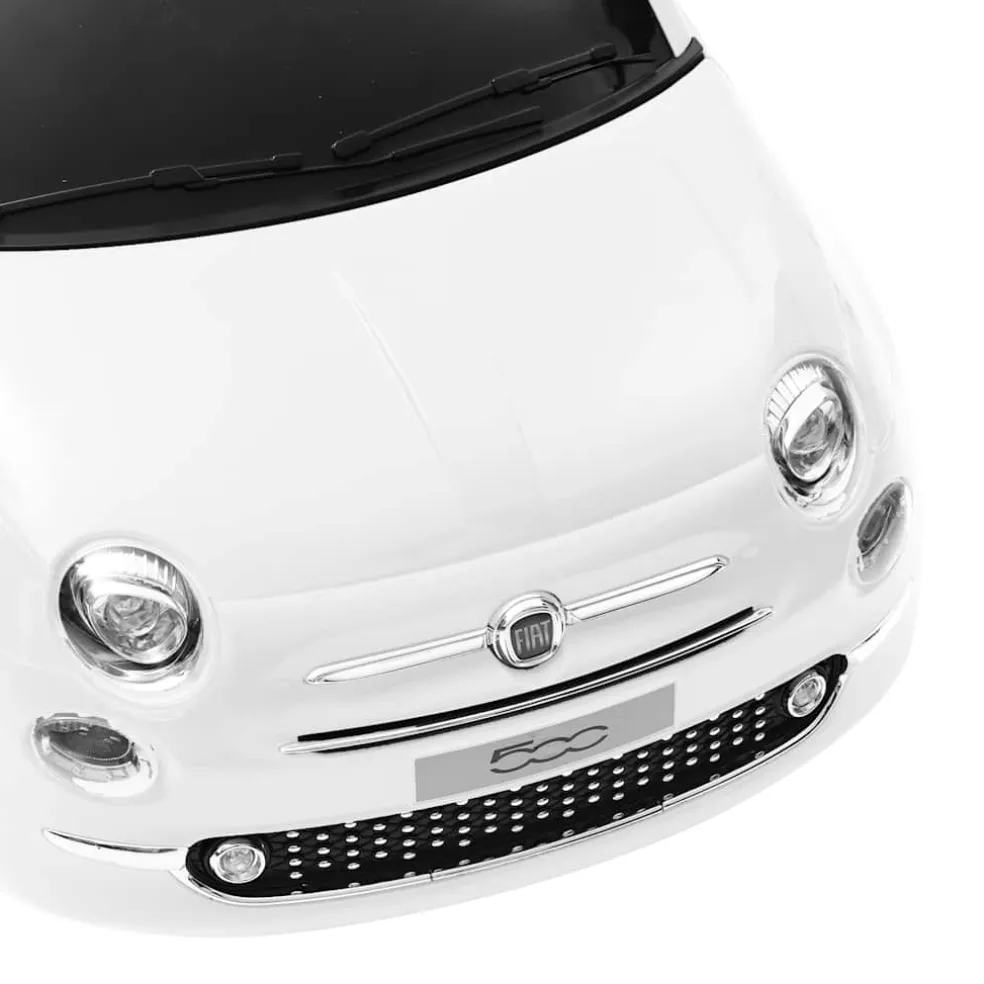 vidaXL Kinderauto Fiat 500 elektrisch wit