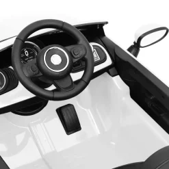 vidaXL Kinderauto Fiat 500 elektrisch wit
