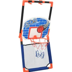 vidaXL Kinderbasketbalset multifunctioneel grond en muur