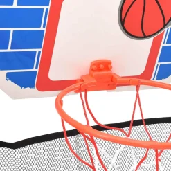 vidaXL Kinderbasketbalset multifunctioneel grond en muur