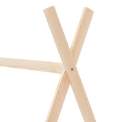 vidaXL Kinderbedframe massief grenenhout 70x140 cm