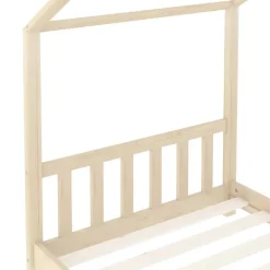 vidaXL Kinderbedframe massief grenenhout 70x140 cm