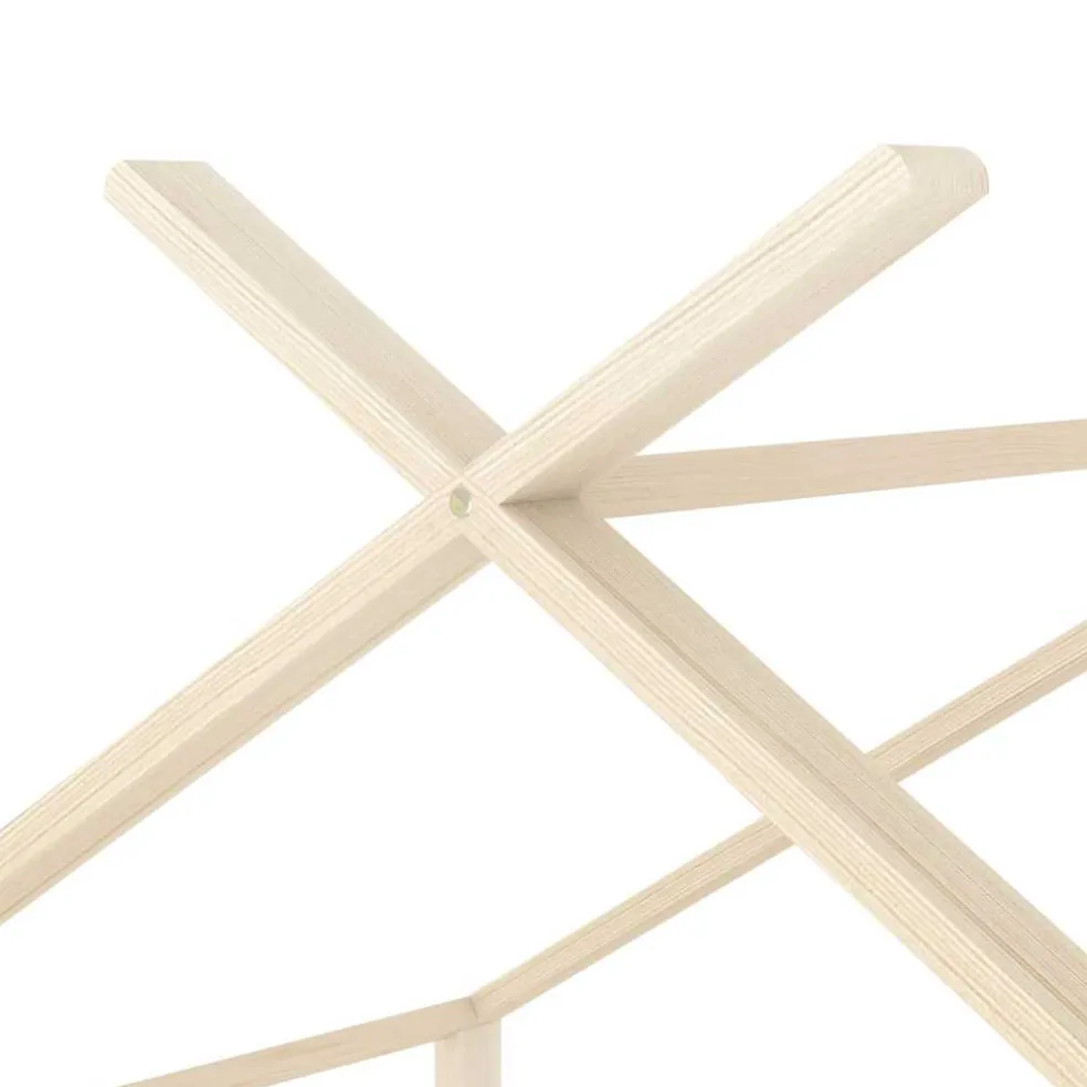 vidaXL Kinderbedframe massief grenenhout 70x140 cm