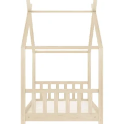 vidaXL Kinderbedframe massief grenenhout 70x140 cm