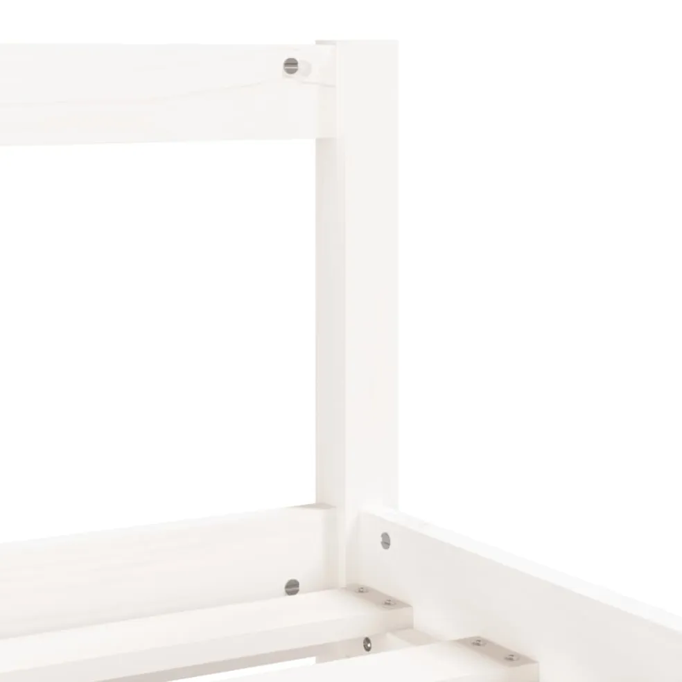 vidaXL Kinderbedframe met lades 80x200 cm massief grenenhout