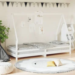 vidaXL Kinderbedframe 80x200 cm massief grenenhout