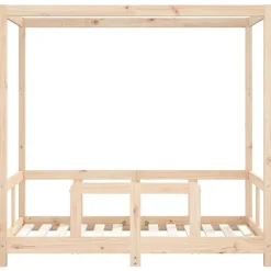 vidaXL Kinderbedframe 70x140 cm massief grenenhout