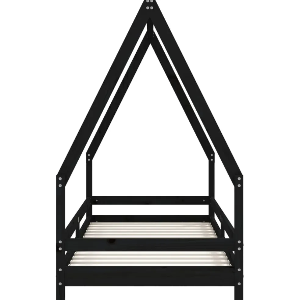 vidaXL Kinderbedframe 80x200 cm massief grenenhout