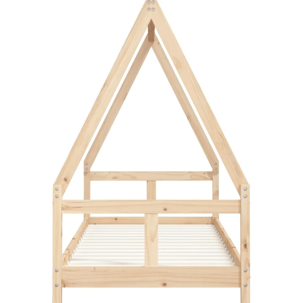 vidaXL Kinderbedframe 80x200 cm massief grenenhout