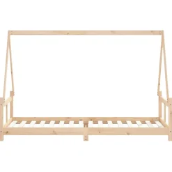 vidaXL Kinderbedframe 80x200 cm massief grenenhout