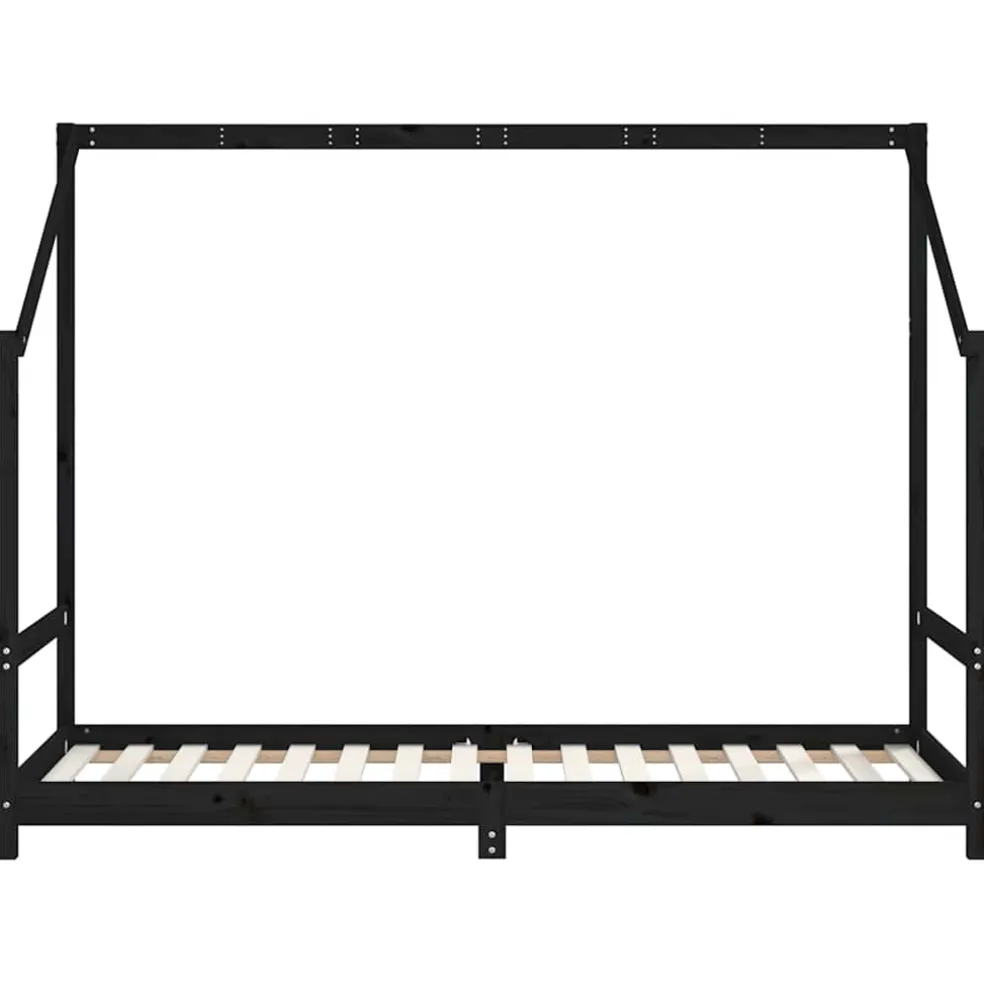 vidaXL Kinderbedframe 80x200 cm massief grenenhout
