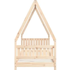 vidaXL Kinderbedframe 80x200 cm massief grenenhout